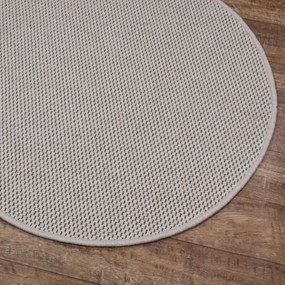 Timzo, Kusový koberec Nature cream kruh, 300x300 (priemer) kruh, béžová, chodba / predsieň