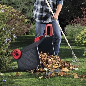 BAMA Záhradný vozík Kart BR 76L, farba čierna