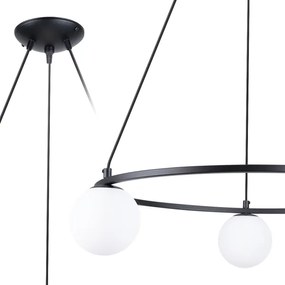 Sollux SL.1213 - Luster na lanku YOLI 3xG9/8W/230V čierna