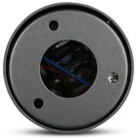 Vonkajšia lampa 1xGU10/35W/230V IP54 80 cm čierna