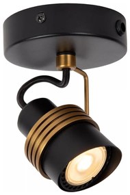 Lucide 34944/01/30 - Bodové svietidlo TUNDRAN 1xGU10/5W/230V čierna