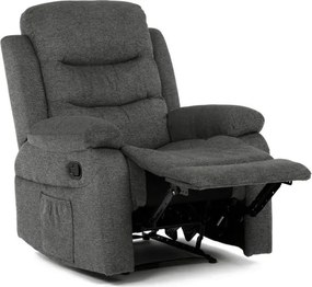 Polohovacie kreslo sivé TV-4086 GREY2