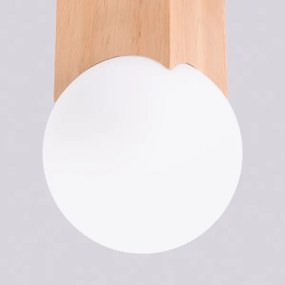 Sollux SL.1407 - Bodové svietidlo SOLIS 1xG9/8W/230V buk