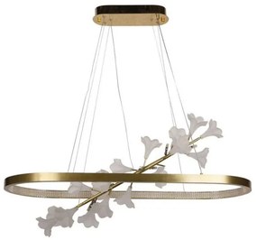 LED Stmievateľný luster na lanku LED/55W/230V 3000-6500K + diaľkové ovládanie