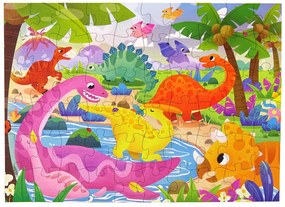 Lean Toys Puzzle 60 dielikov – Dinosaury
