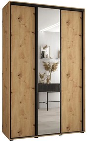 Skriňa 45 Canaris 3 170 artisan/čierna