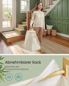 Kôš na bielizeň bambusový RLH102WD01