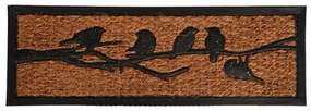 Esschert Design Vonkajšia rohožka Gabriella, 75x25 cm