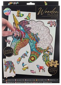Lamps Drevené puzzle jednorožec 137d