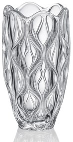 Bohemia Jihlava sklenená váza Ocean 30 cm