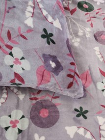 Obliečka na vankúš mikroplyš Exclusive 40 × 60 cm - Dora sivá