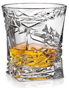Crystal Bohemia Poháre na whisky Samurai 240 ml 6 ks