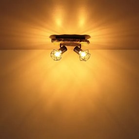 Globo 54017W-2 - Bodové svietidlo PRISKA 2xE27/60W/230V