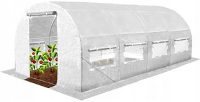 Záhradný fóliovník biely 6x3x2 m GARDEN LINE - TUN5214