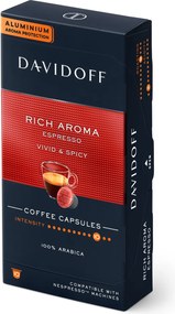 DAVIDOFF CAFÉ Rich Aroma Espresso - 10 kapsúl