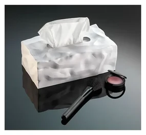 Biely box na vreckovky Essey Wipy II