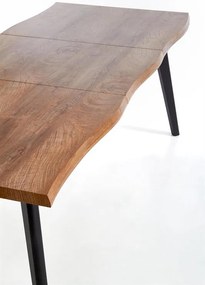 Rozkladací jedálenský stôl BRYNE v dekore dub 120(180)x80