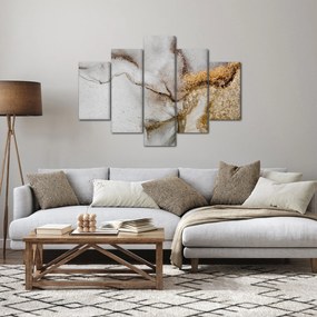 Obraz - Mramorový atrament (150x105 cm)