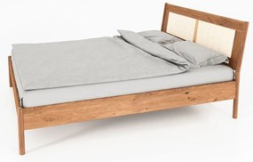 Jednolôžková posteľ z dubového dreva 90x200 cm v prírodnej farbe Pola - The Beds