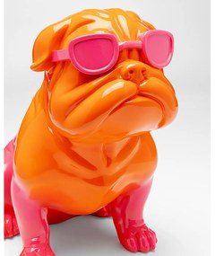 Fashion Dog dekoračná soška ružová 37 cm