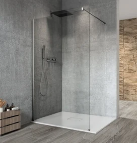 Gelco Gelco, VARIO CHROME jednodielna sprchová zástena na inštaláciu k stene, číre sklo, 700 mm, GX1270GX1010