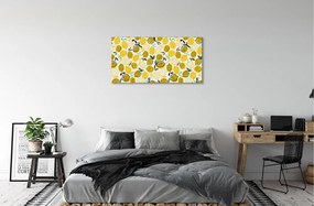 Obraz canvas citróny 125x50 cm