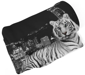Sablio Deka Mestský tiger - 150x120 cm