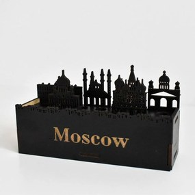 Drevený stojan na perá - Moskva | DUBLEZ