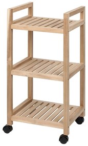 Kúpeľňový regál v prírodnej farbe 35x72 cm Acina – Wenko