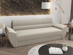 Pohovka trojsedačka Radiant Bis (smotanová). Akcia -20%. Vlastná spoľahlivá doprava až k Vám domov. 1056844