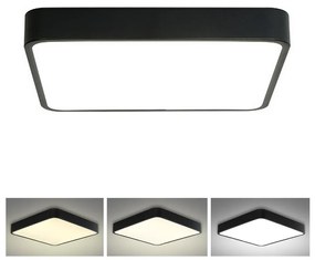 Brilagi Brilagi - LED Stropné svietidlo POOL LED/36W/230V 3000/4500/6000K 40x40 cm čierna BG0824