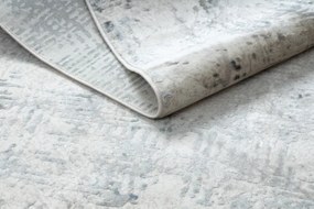 Koberec AKRYL ELITRA 6202 Abstrakcia - štrukturálny slonia kosť / modrý