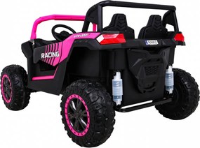 Ramiz Buggy ATV Racing pre 2 deti Ružová + pohon 4x4 + diaľkové ovládanie + pomalý štart + MP3 LED