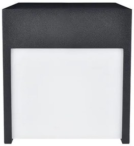 SOLIGHT LED vonkajšie nástenné svietidlo TERNI 12W | 3000K | 560lm | IP44, čierne