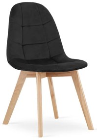 Set jedálenských stoličiek BORA čierna (4ks)