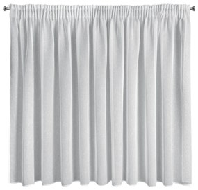 ZÁCLONA NA PÁSKE ANGELA 400X145 CM BIELA