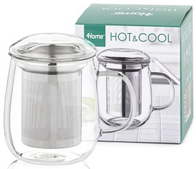 4Home Hrnček na čaj so sitkom Hot&Cool 450 ml