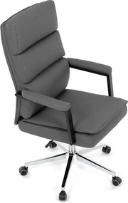 Kancelárska stolička KA-D8104 GREY Farba: Sivá
