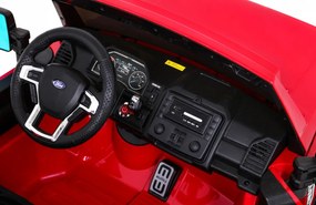 RAMIZ Elektrické autíčko - Ford Super Duty - červené -  4x45W - 12V 14Ah - 2023