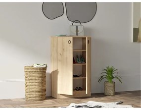 Skrinka na topánky DEFNE 100x60 cm béžová