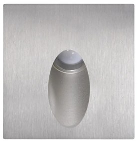 LED Schodiskové svietidlo ESPO LED/3W/230V IP54 matný chróm