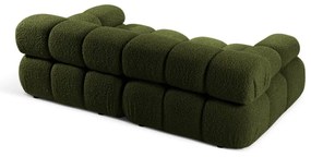 Zelená modulárna pohovka z textílie bouclé 188 cm Bellis – Micadoni Home