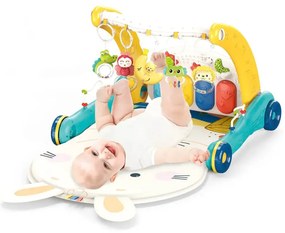 Pomôcka na chodenie pre deti a podložka na hranie klavír, 2 v 1