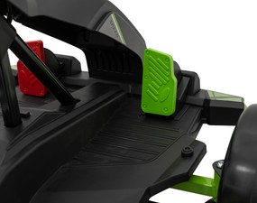 Ramiz Detská motokára na batérie Fast 3 Drift čierna + funkcia driftu + motory 2x150W + LED rádio + pásy