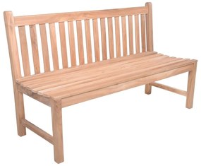 Drevená záhradná lavica v prírodnej farbe Solo – Garden Pleasure