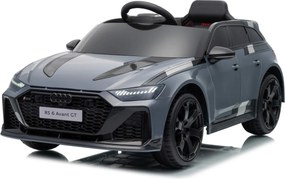 Detské elektrické autíčko Audi RS6 Avant GT sivá