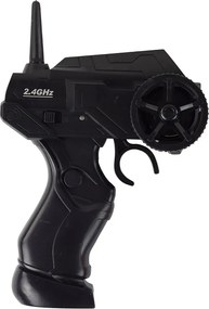 LEAN Toys Športové autíčko s diaľkovým ovládaním R/C v mierke 1:24, čierne, s vymeniteľnými kolesami
