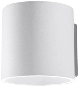 Nástenné svietidlo Orbis, 1x biele kovové tienidlo