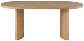 Oválný jídelní stůl Portofino 180 cm jasan
