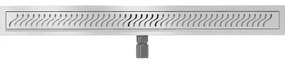 Mexen Flat nerezový sprchový žľab 90 cm vzor M09, 1028090-15